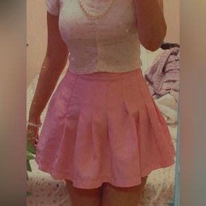 Sugar thrillz skirt pink!